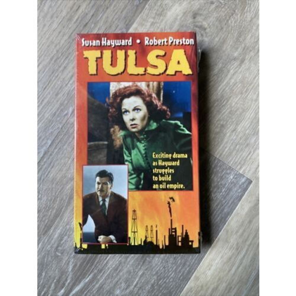 *Tulsa (VHS,1989,from 1949) Brand New Rare,Susan Hayward,